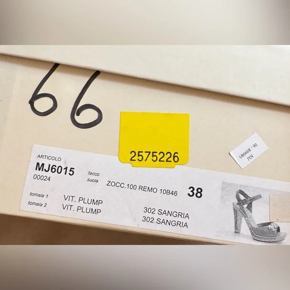 Gorgeous MARC JACOBS Sangria Wood Heeled Buckle Sandals 38 8 Platform Italy $690 - Picture 13 of 14